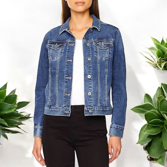NWT Falls Creek Denim Distressed Jacket - Picture 7 of 16